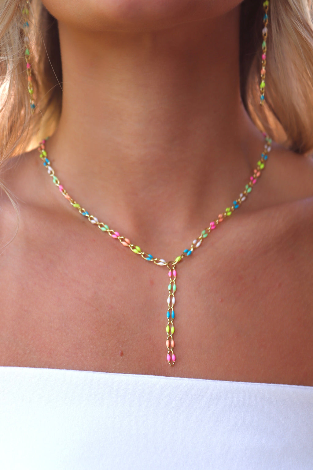 The Confetti Drop Necklace