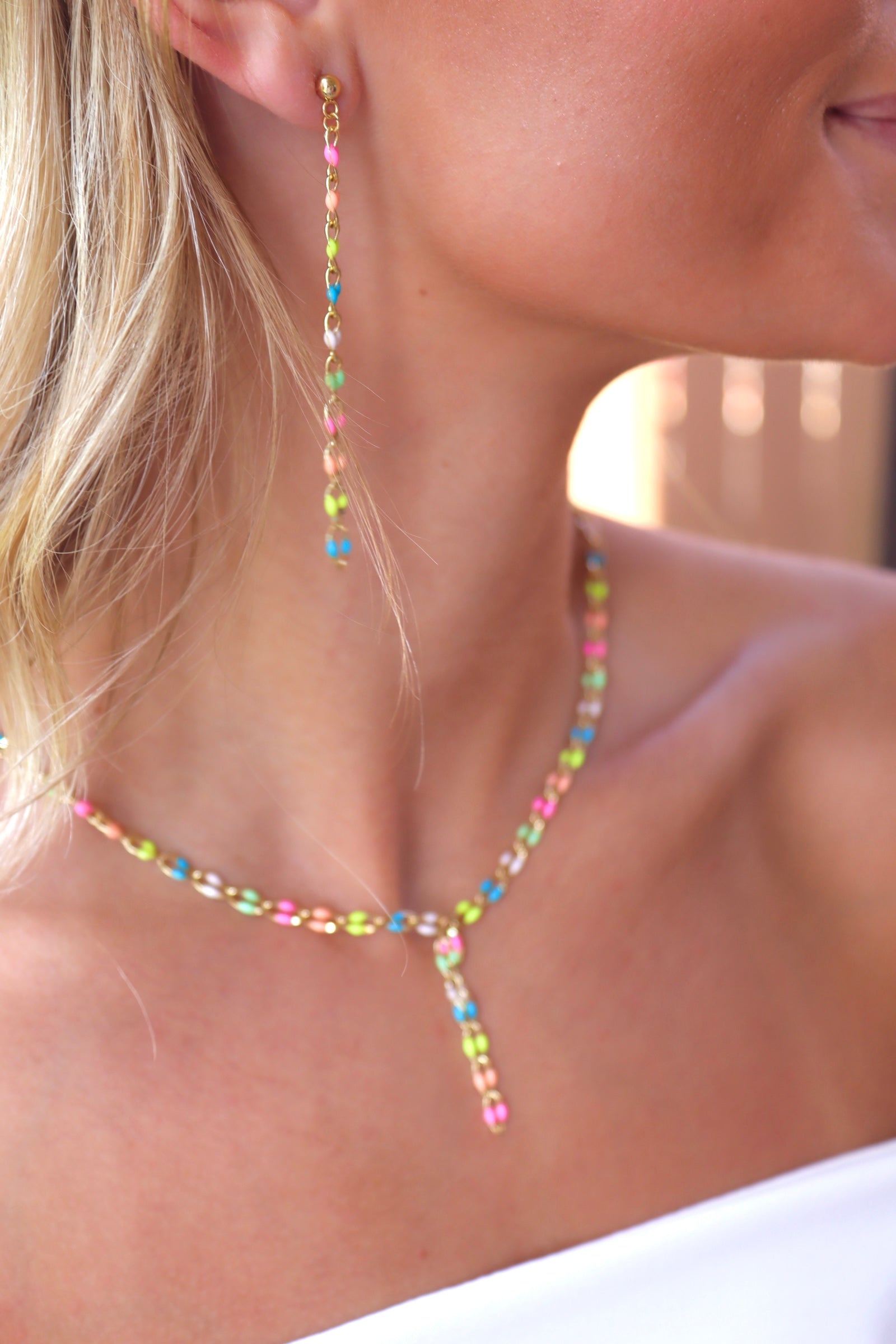 The Confetti Drop Necklace