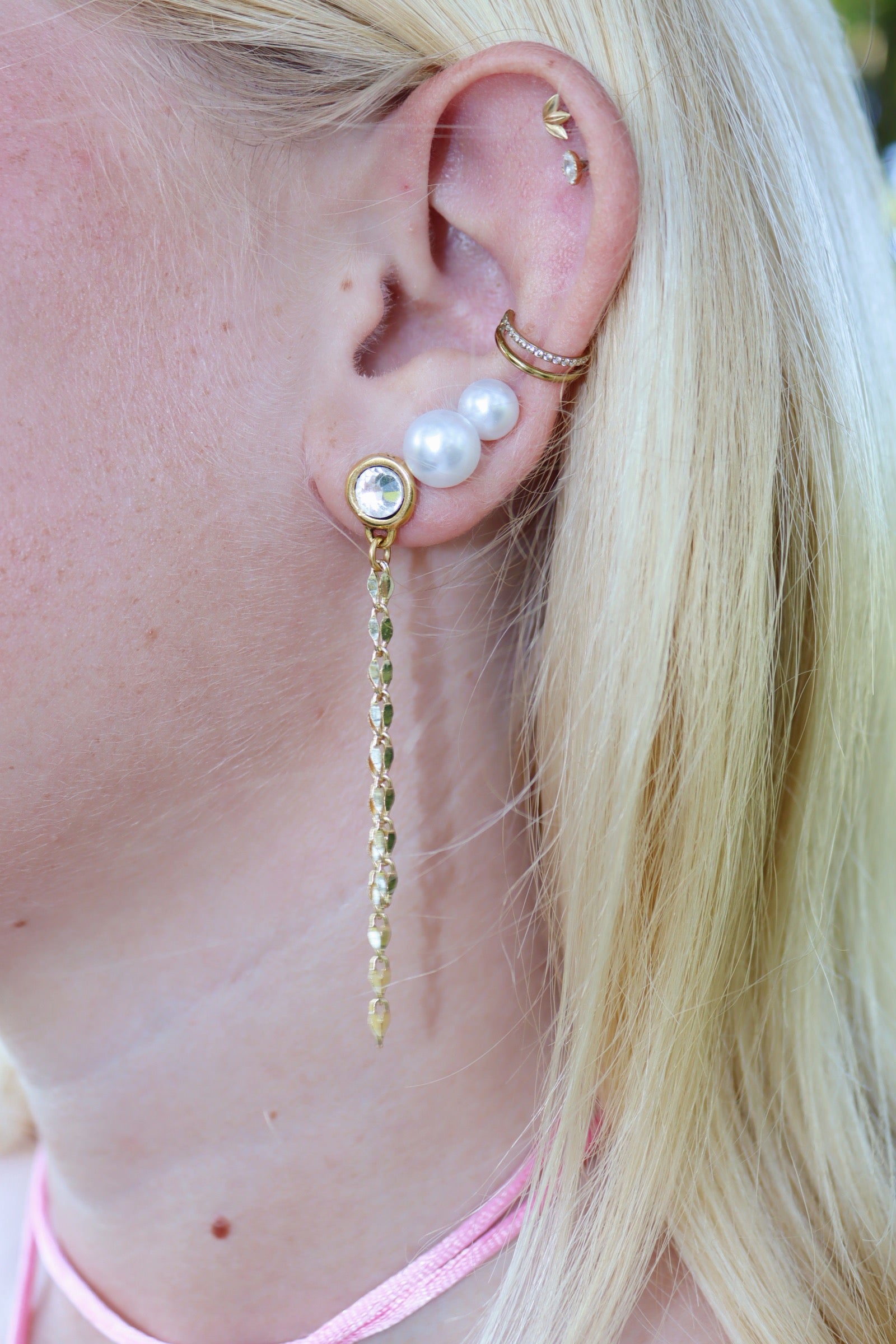 The Radiance Drop Earrings
