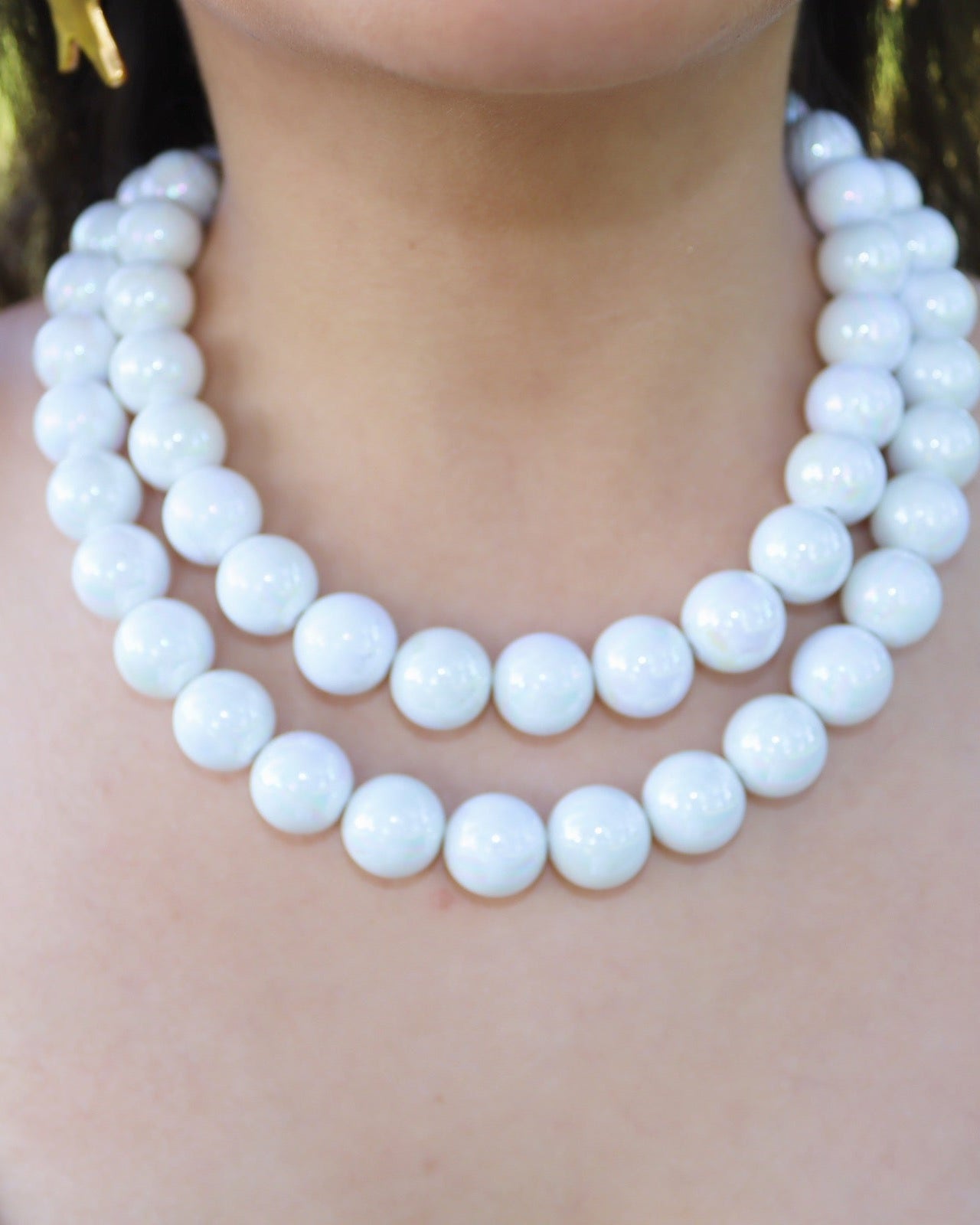 The Candy Necklace in Opal