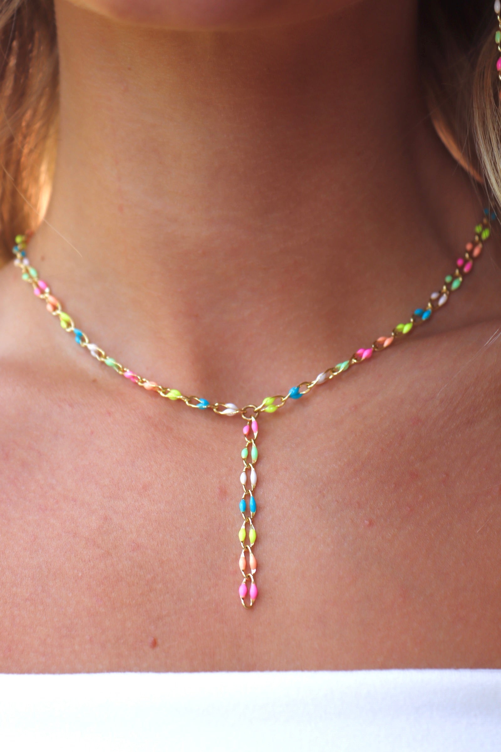 The Confetti Drop Necklace