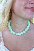 The Candy Necklace in Mint
