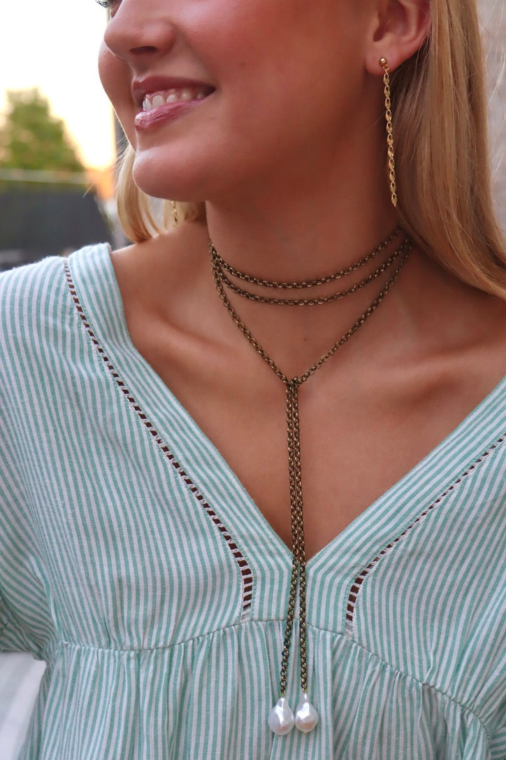 The Callie Wrap Necklace